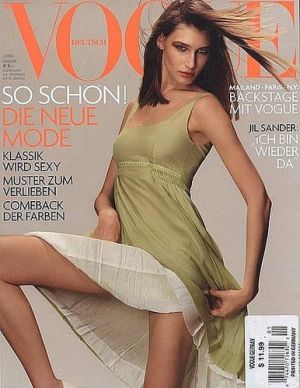 Vogue magazine covers - wah4mi0ae4yauslife.com - Vogue Germany January 2004 - Eugenia Volodina.jpg
